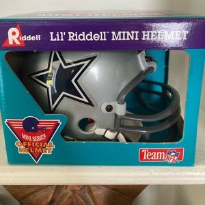 1994 Dallas Cowboys Vintage Mini Riddell NFL Team Helmet.
